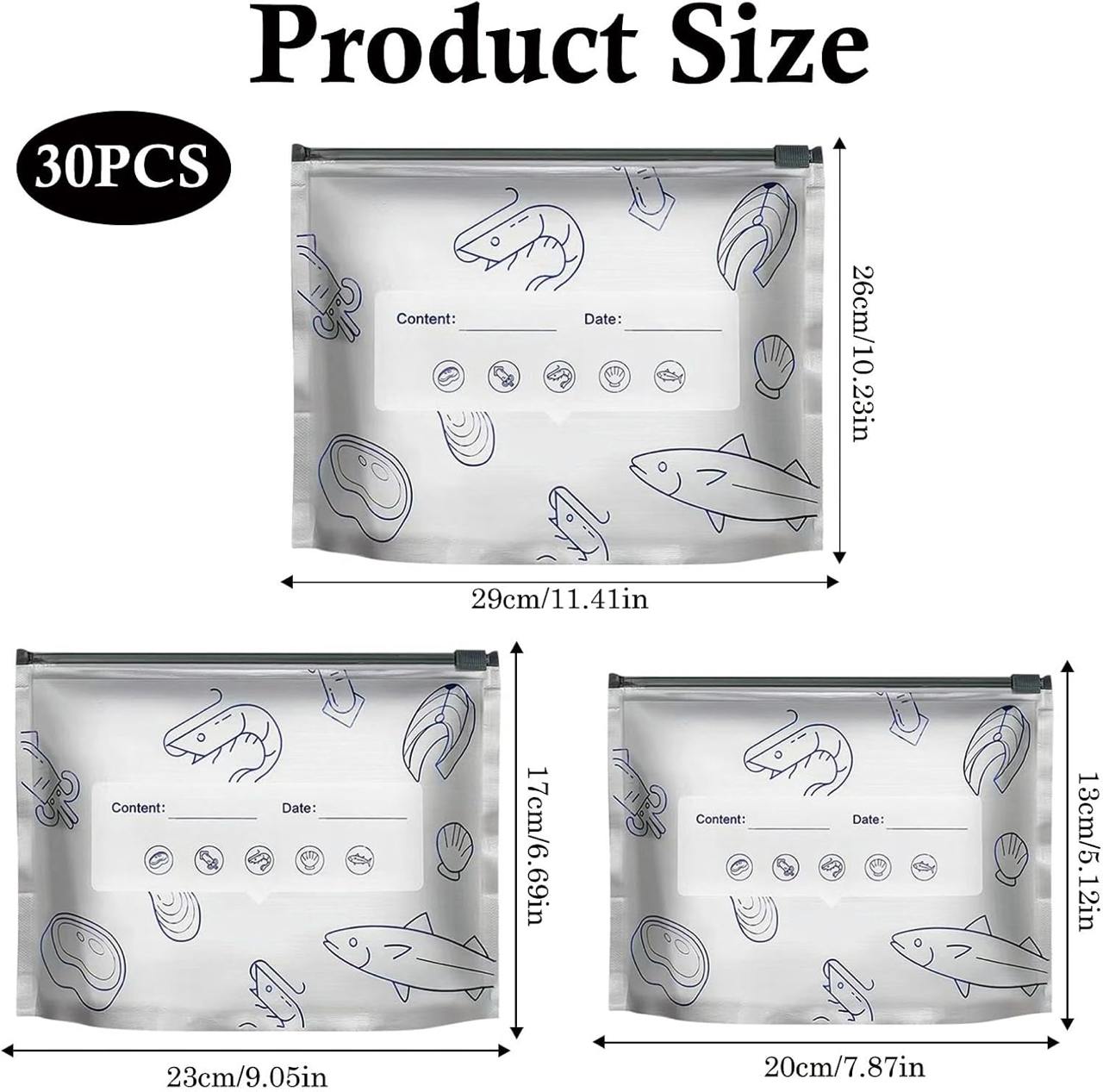 Reusable Aluminum Foil Bag , Reusable Aluminum Food Storage Bag