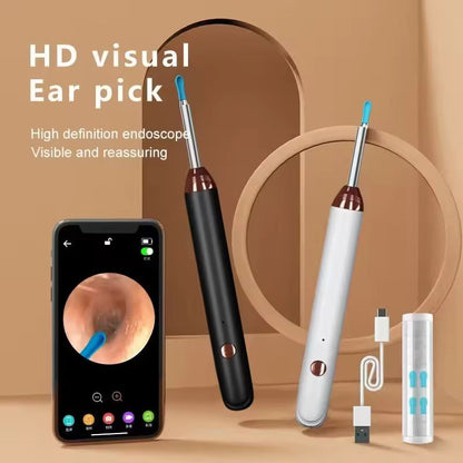 Earwax Cleaner With Camera LED Flashlight Earwax Cleaner Earwax cleaner tool kit with 1080P camera WIFI & LED Light