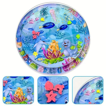 Round Baby Water Play Mat Round Baby Water Mat  Baby Slap Pad