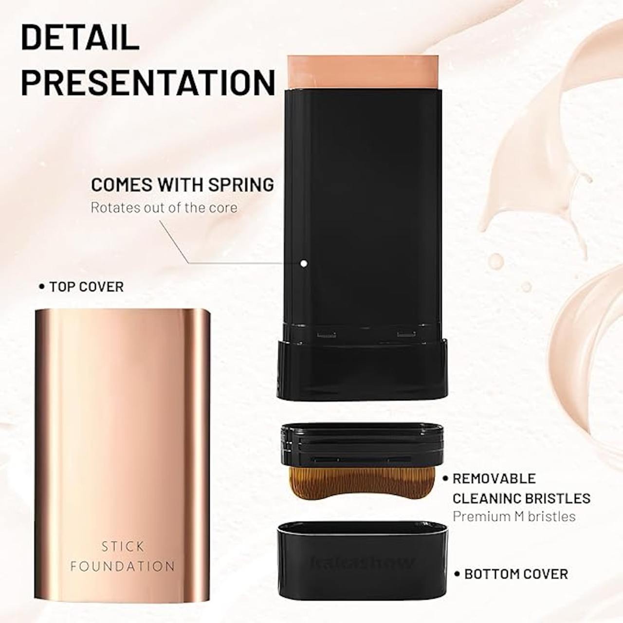 2 In 1 Makeup Foundation Stick 2 In 1 Anti Wrinkle Foundation Stick Korea Flawless Eraser Foundation Stick