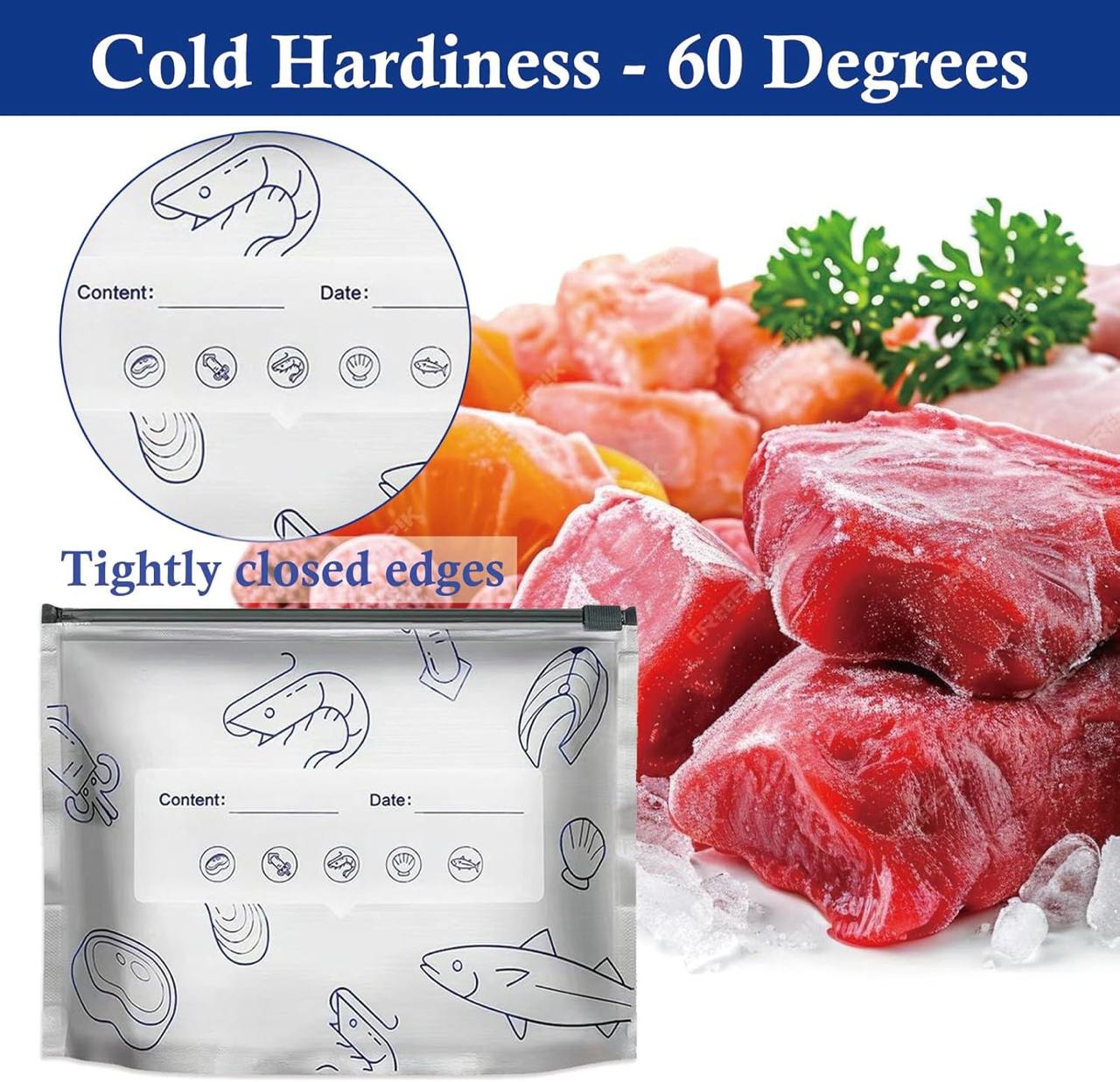 Reusable Aluminum Foil Bag , Reusable Aluminum Food Storage Bag