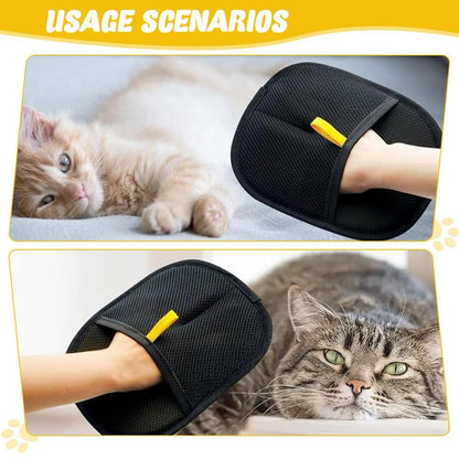 Electrostatic Pet Hair Removal Gloves Cat Dog Hair Remover Glove Reusable Pet Hair Remover Gloves