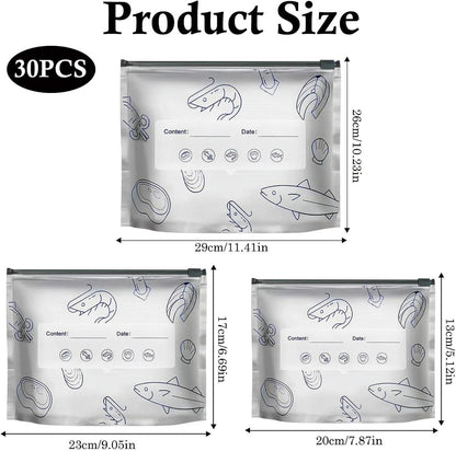 Reusable Aluminum Foil Bag , Reusable Aluminum Food Storage Bag